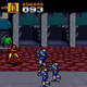A screenshot from Captain America and the Avengers on the Super Nintendo.